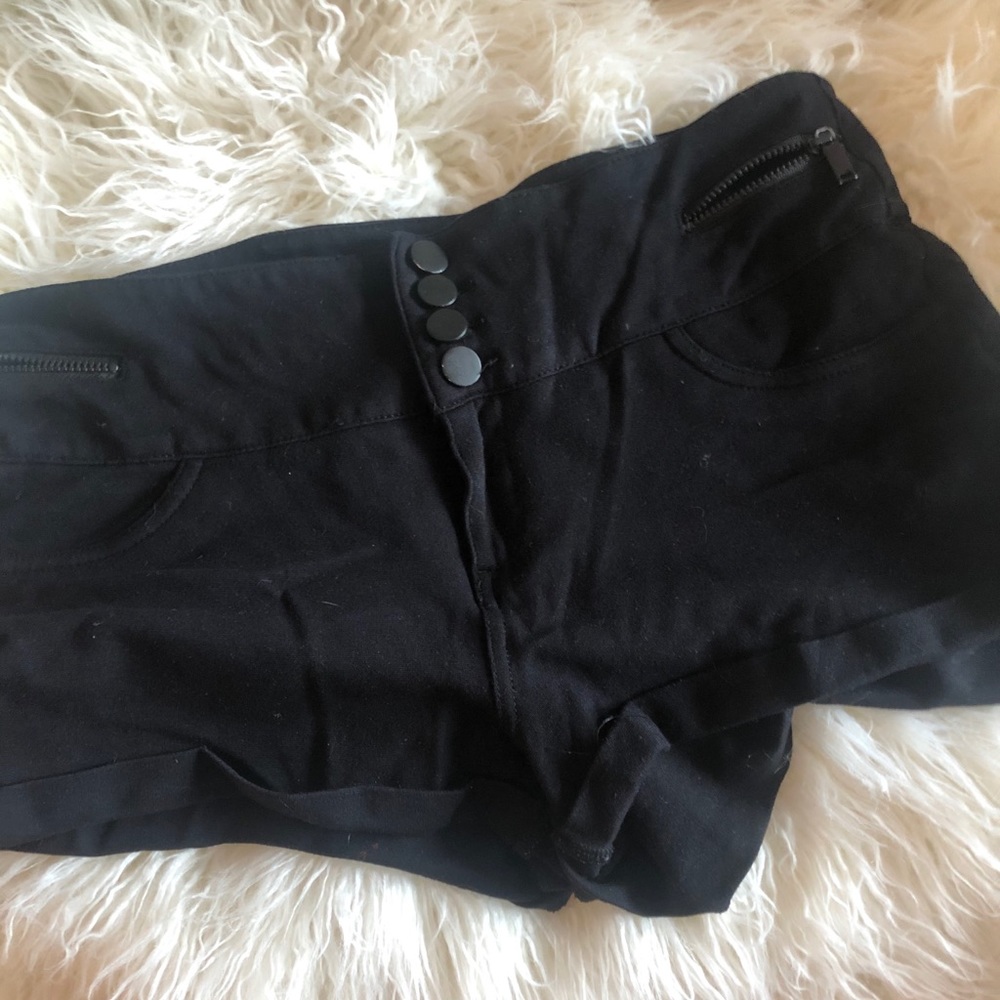 Black shorts